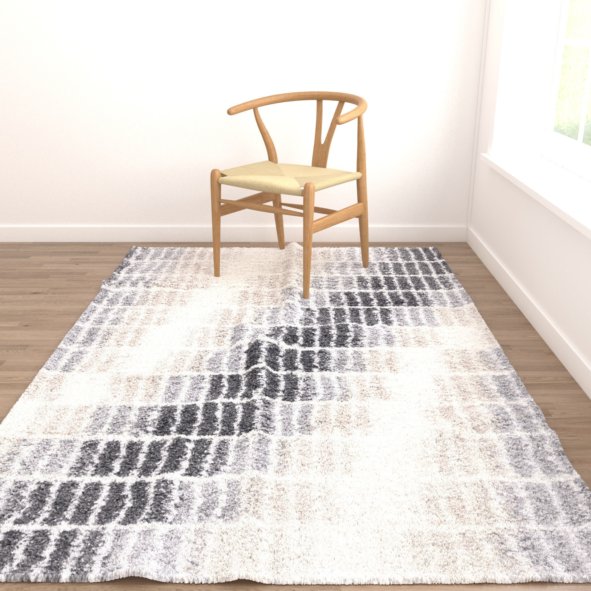 Rugs No 781 Low-poly 3D model_4