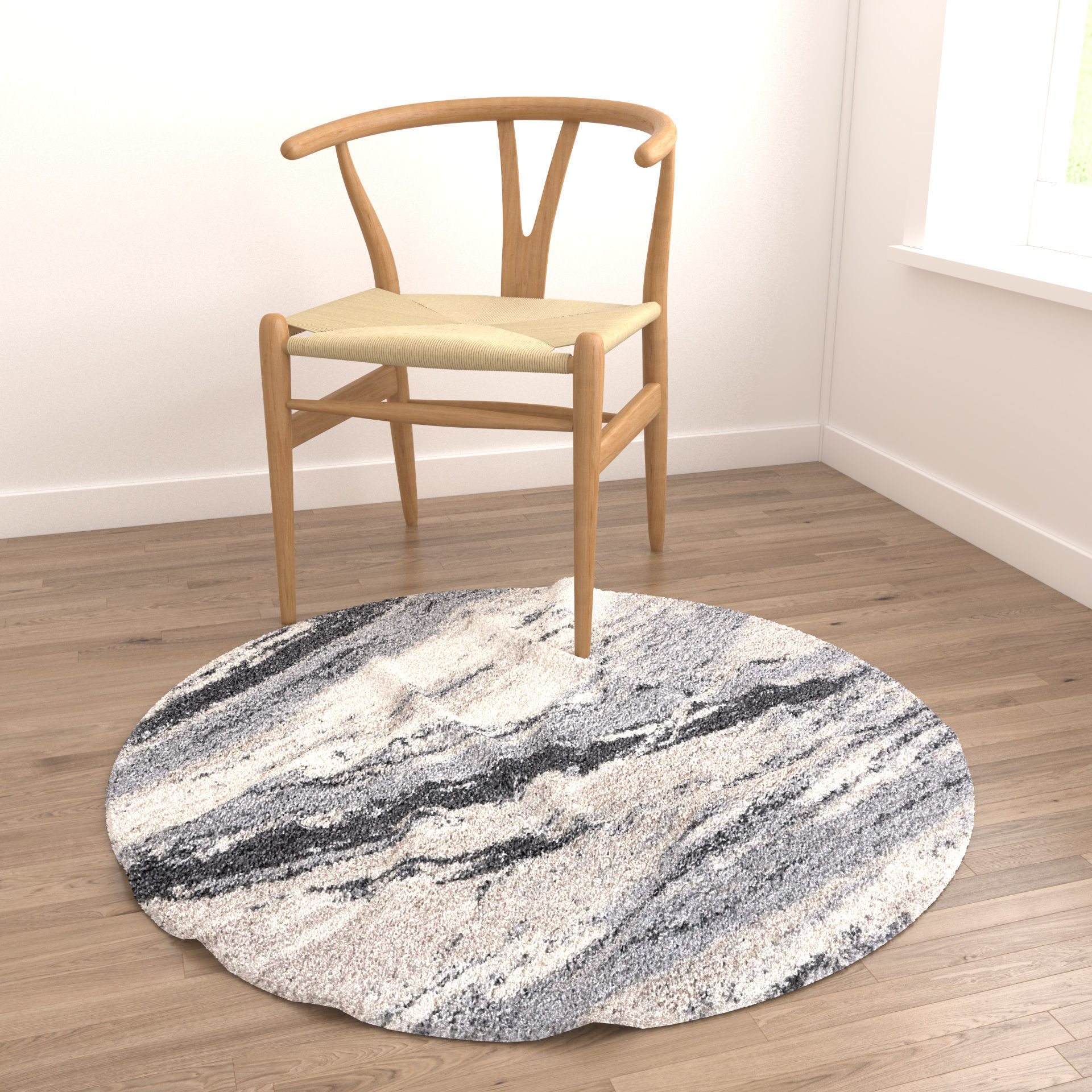 Rugs No 781 Low-poly 3D model_3