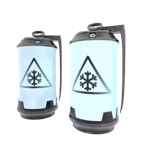 Futuristic Frost Grenade