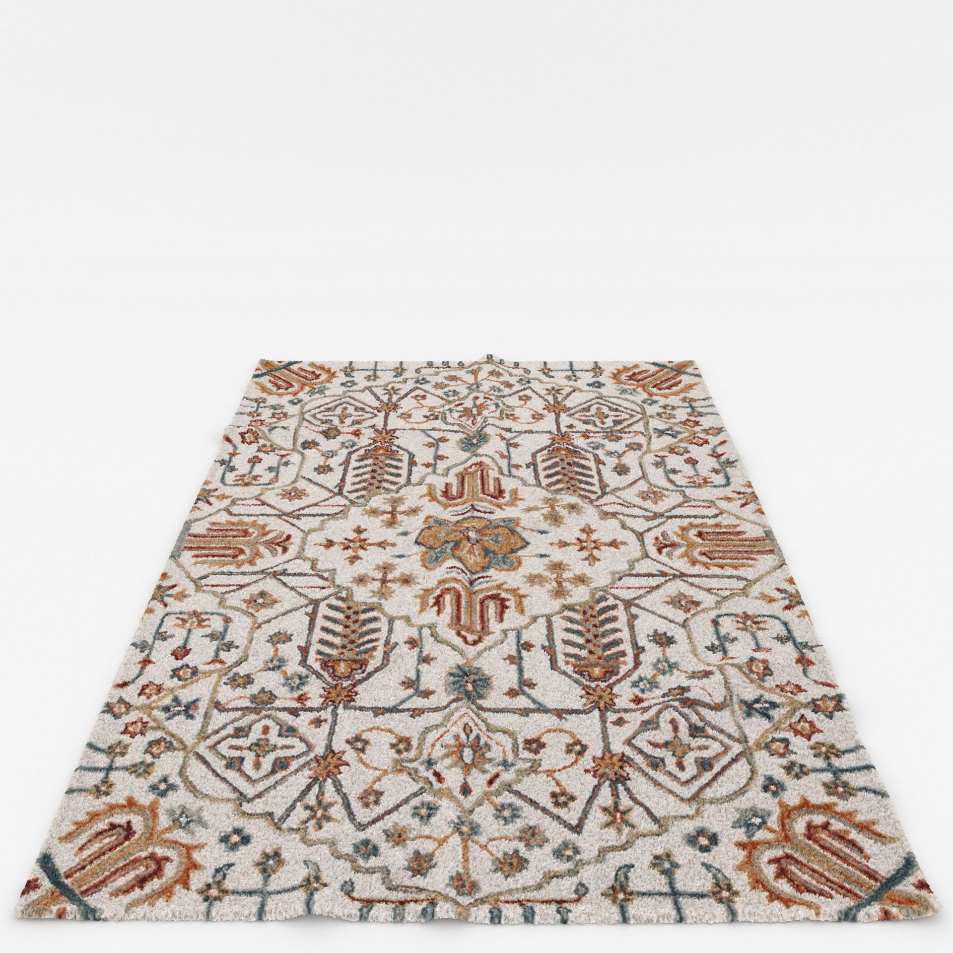 Rugs No 782 Low-poly 3D model_9