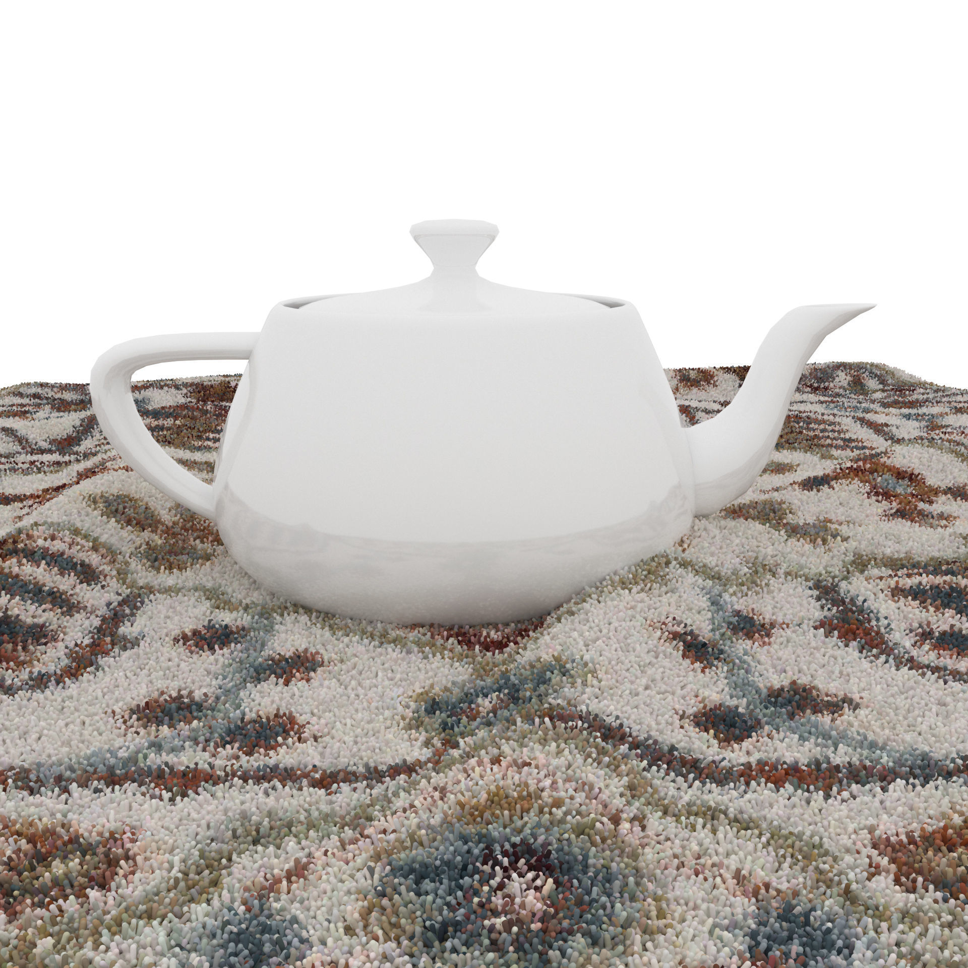 Rugs No 782 Low-poly 3D model_8