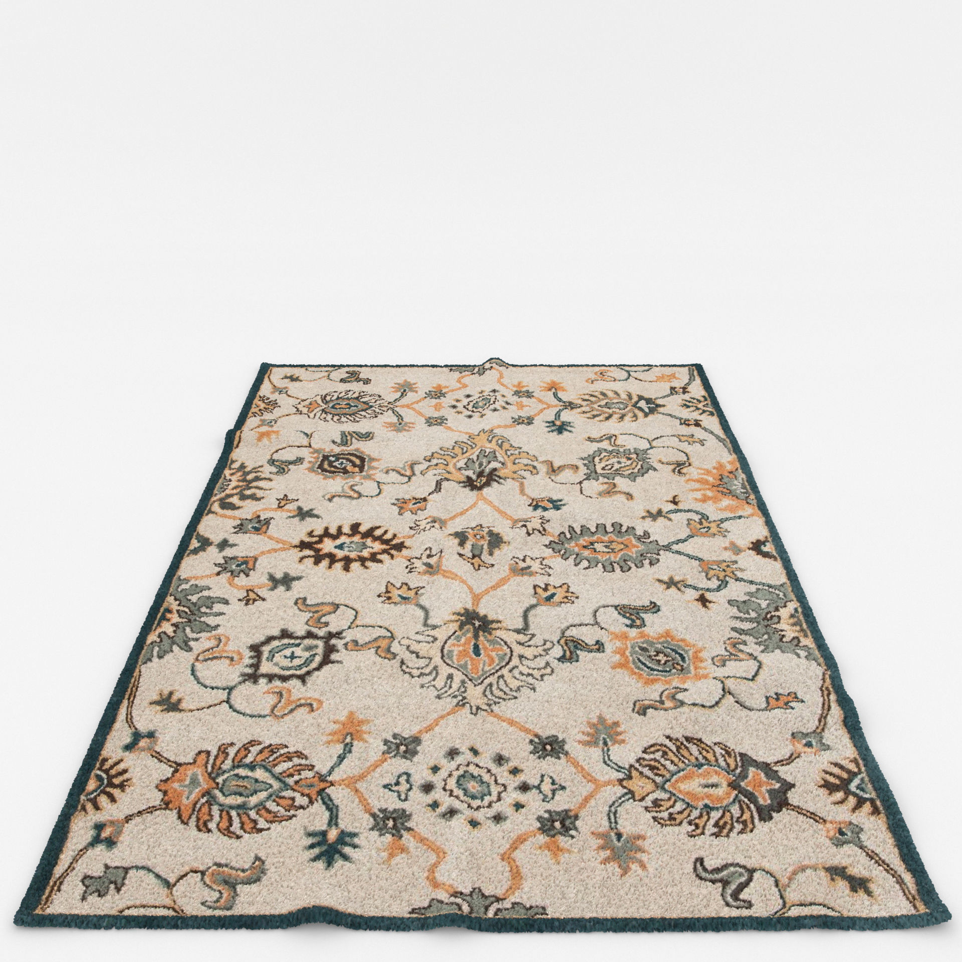 Rugs No 782 Low-poly 3D model_10