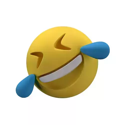 Rolling on the Floor Laughing 01 Low-poly 3D model