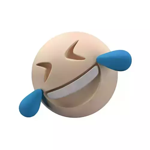 Rolling on the Floor Laughing 02 Low-poly 3D model