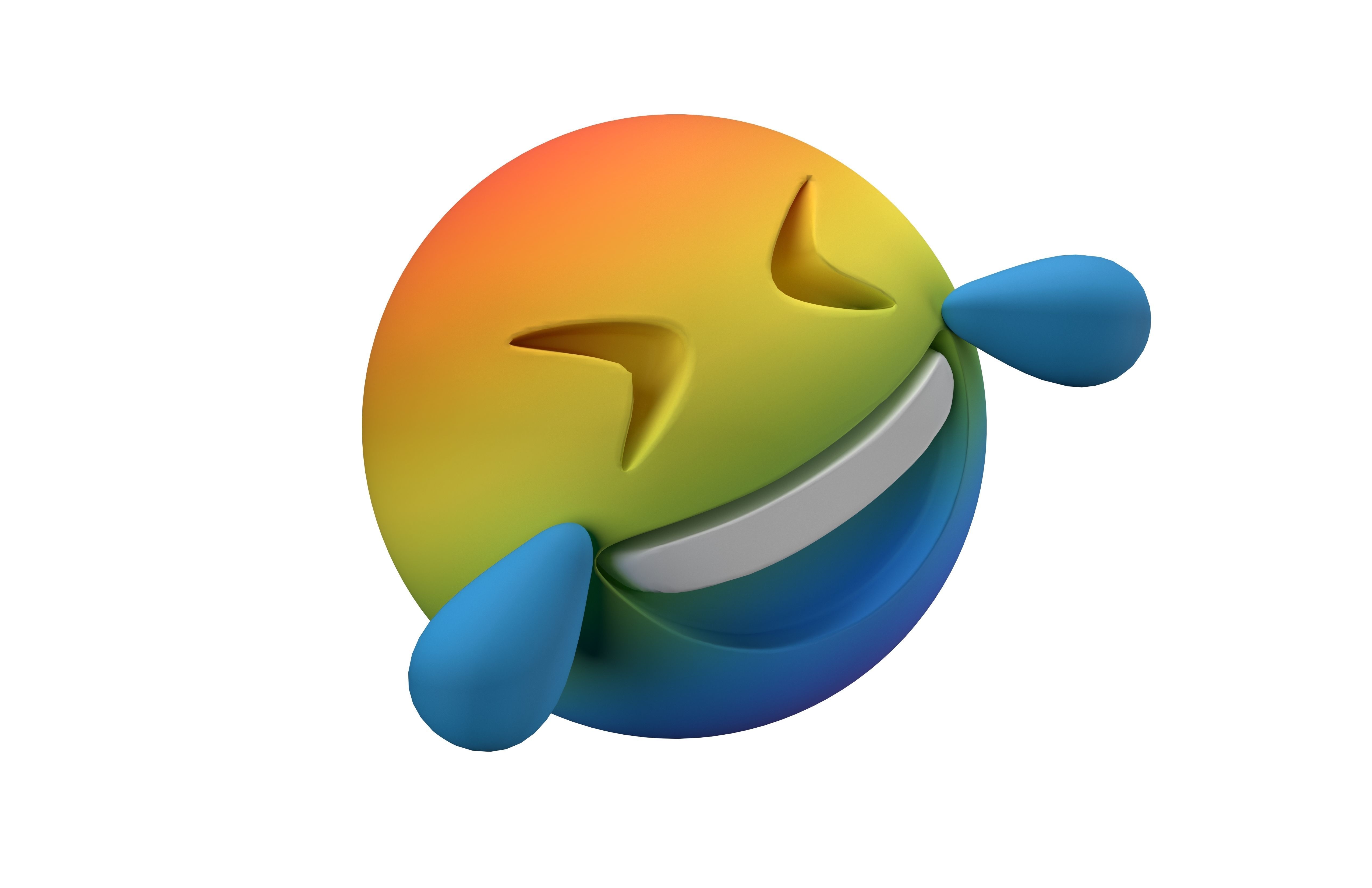 Rolling on the Floor Laughing 05 Low-poly 3D model_2