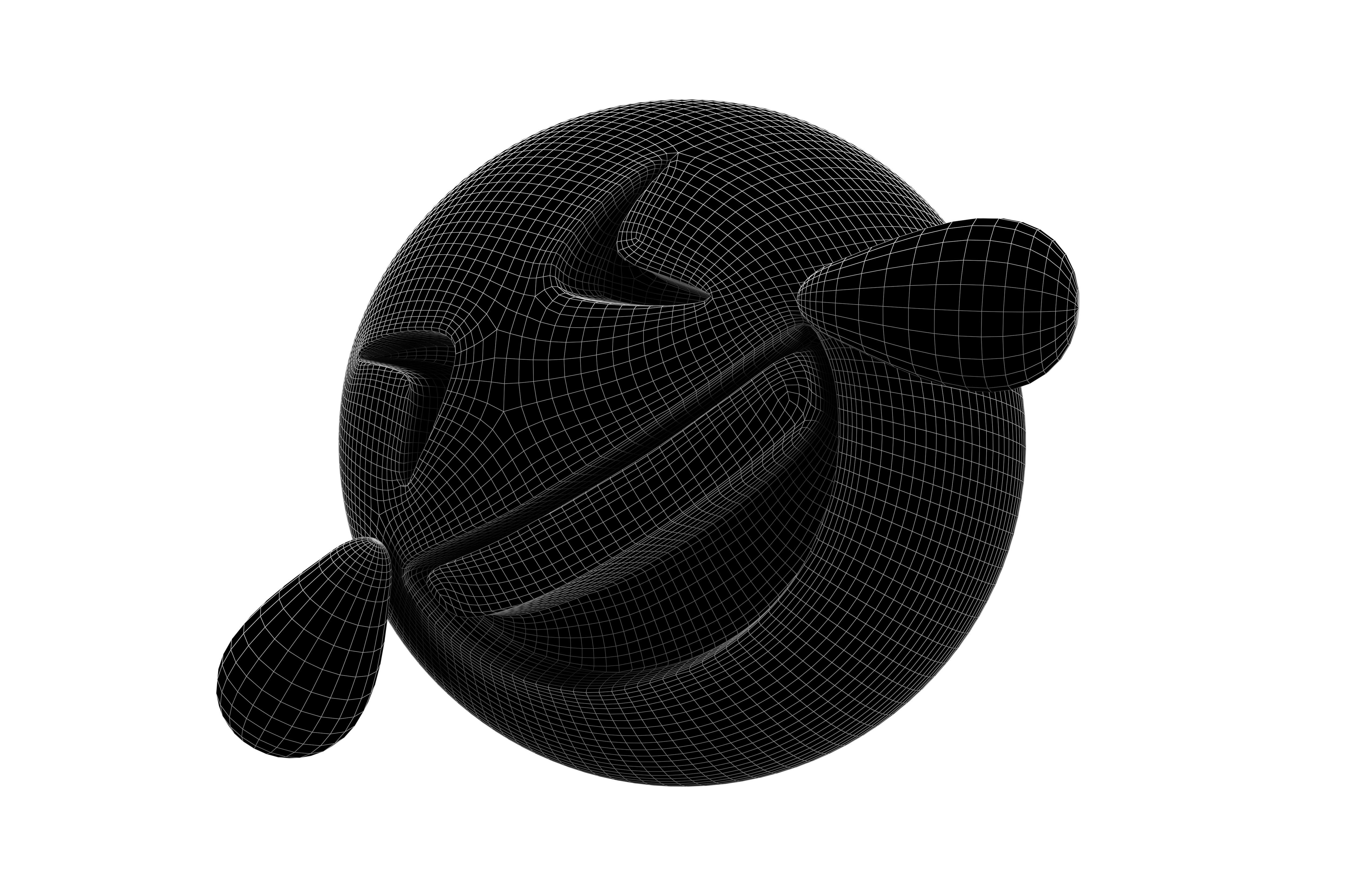 Rolling on the Floor Laughing 05 Low-poly 3D model_8