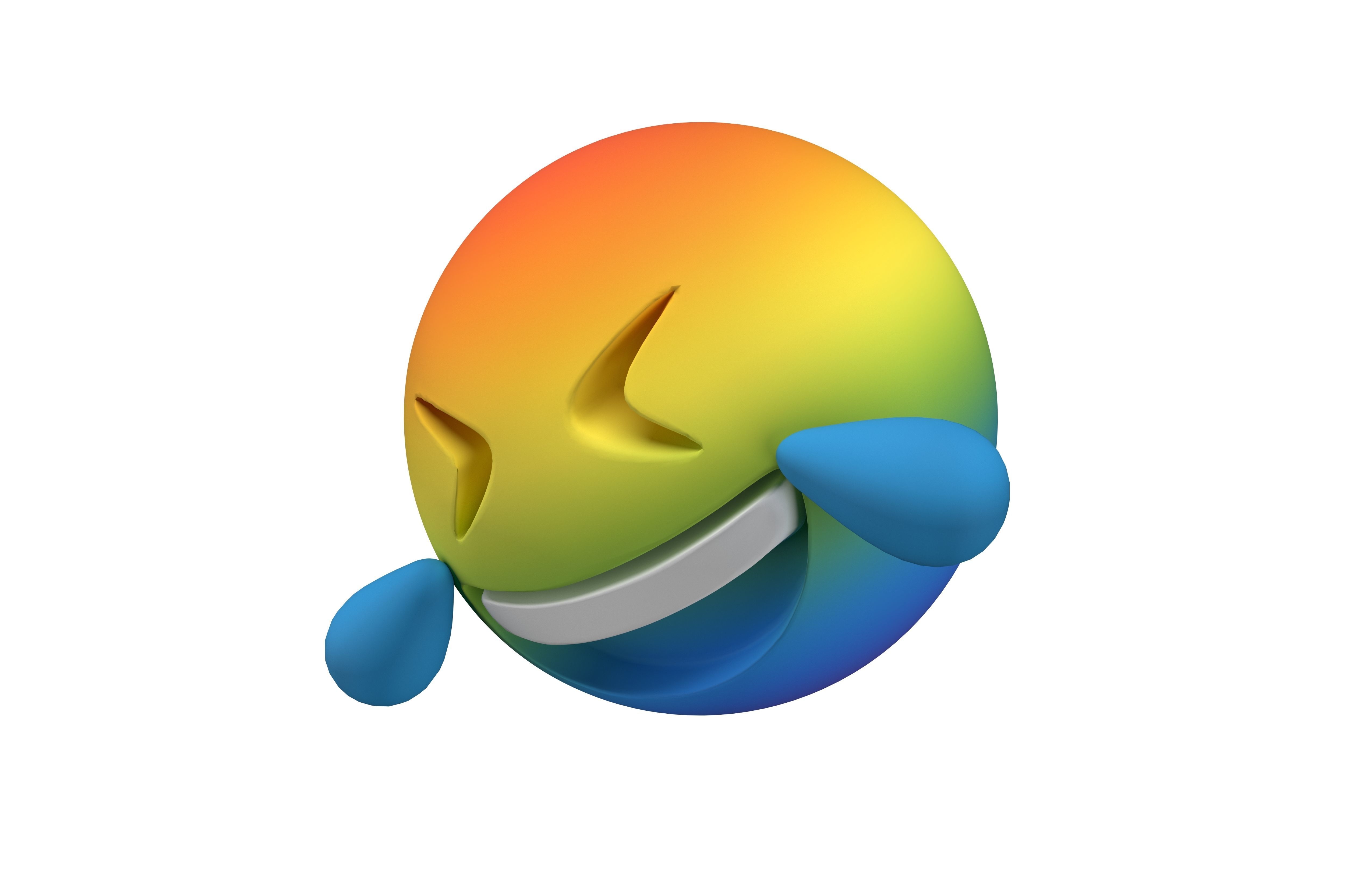 Rolling on the Floor Laughing 05 Low-poly 3D model_3