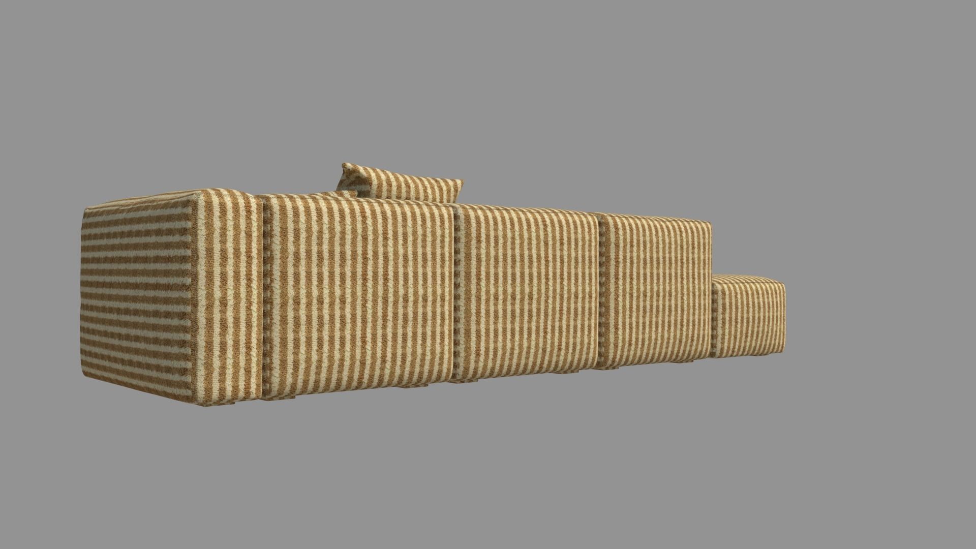 Sectional Sofa 3D model_6