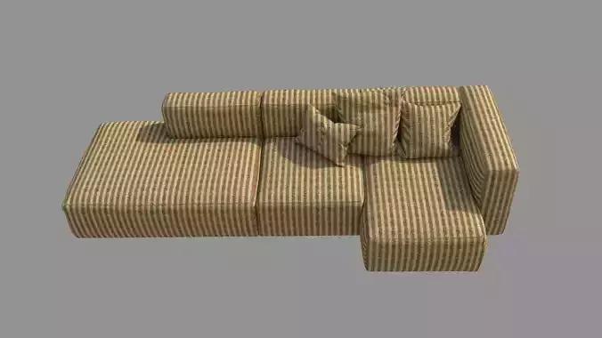 Sectional Sofa 3D model