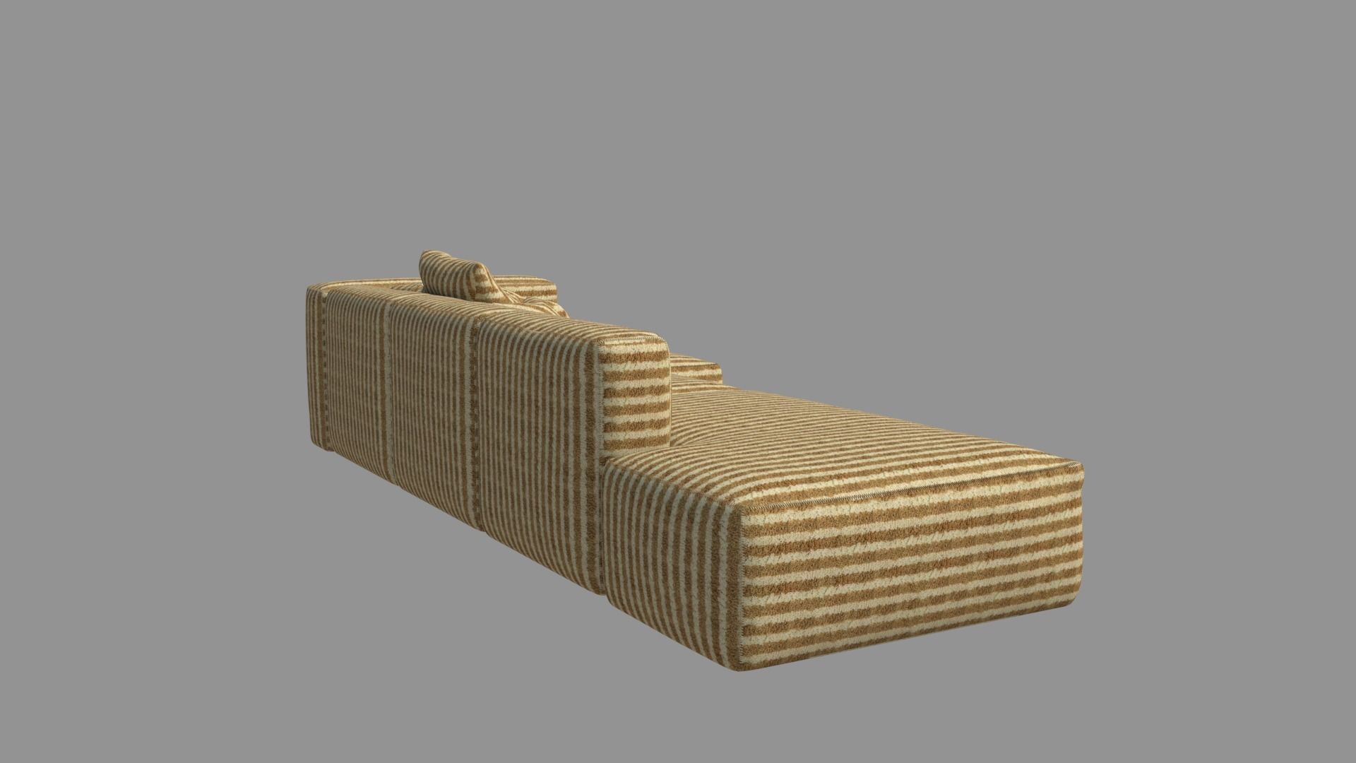 Sectional Sofa 3D model_1