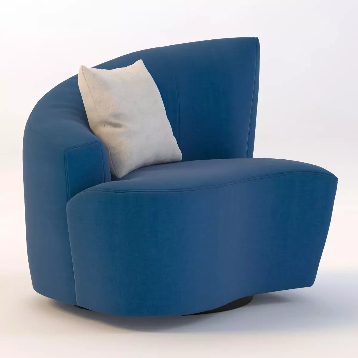 Bilbao Swivel Lounge Chair 3D model