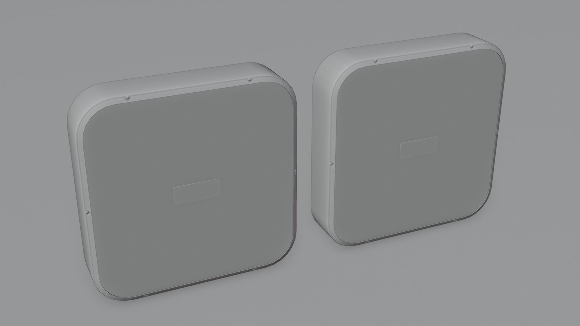 Box Fan with 4K and 2K Textures Low-poly 3D model_2