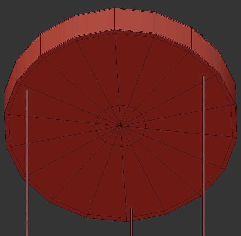 Golden Disc 3D model_3