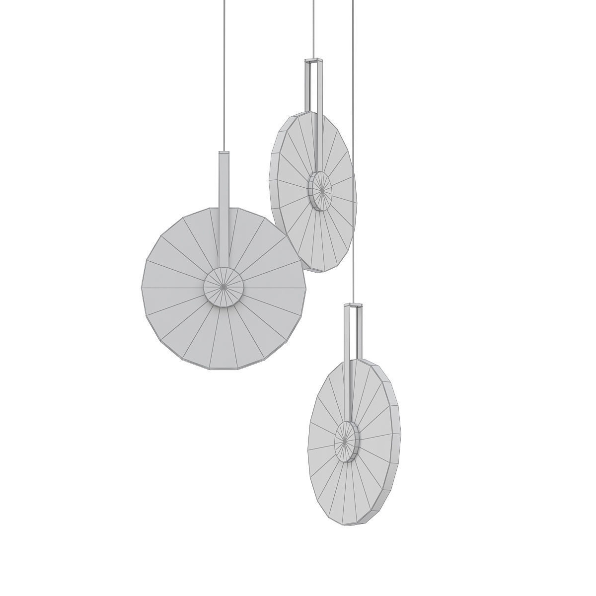 Golden Disc 3D model_4