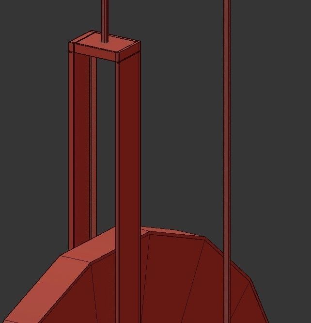 Golden Disc 3D model_2