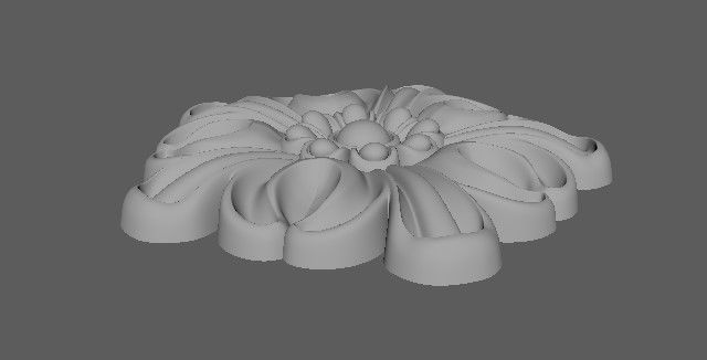 Decor for furniture 3D model_4