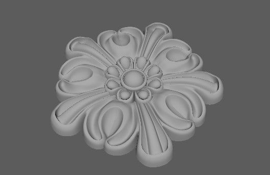 Decor for furniture 3D model_2