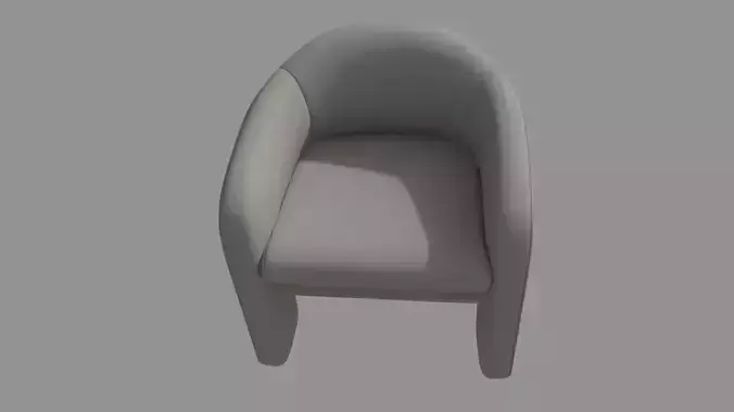 Armchair SIngle Sofa  3D model