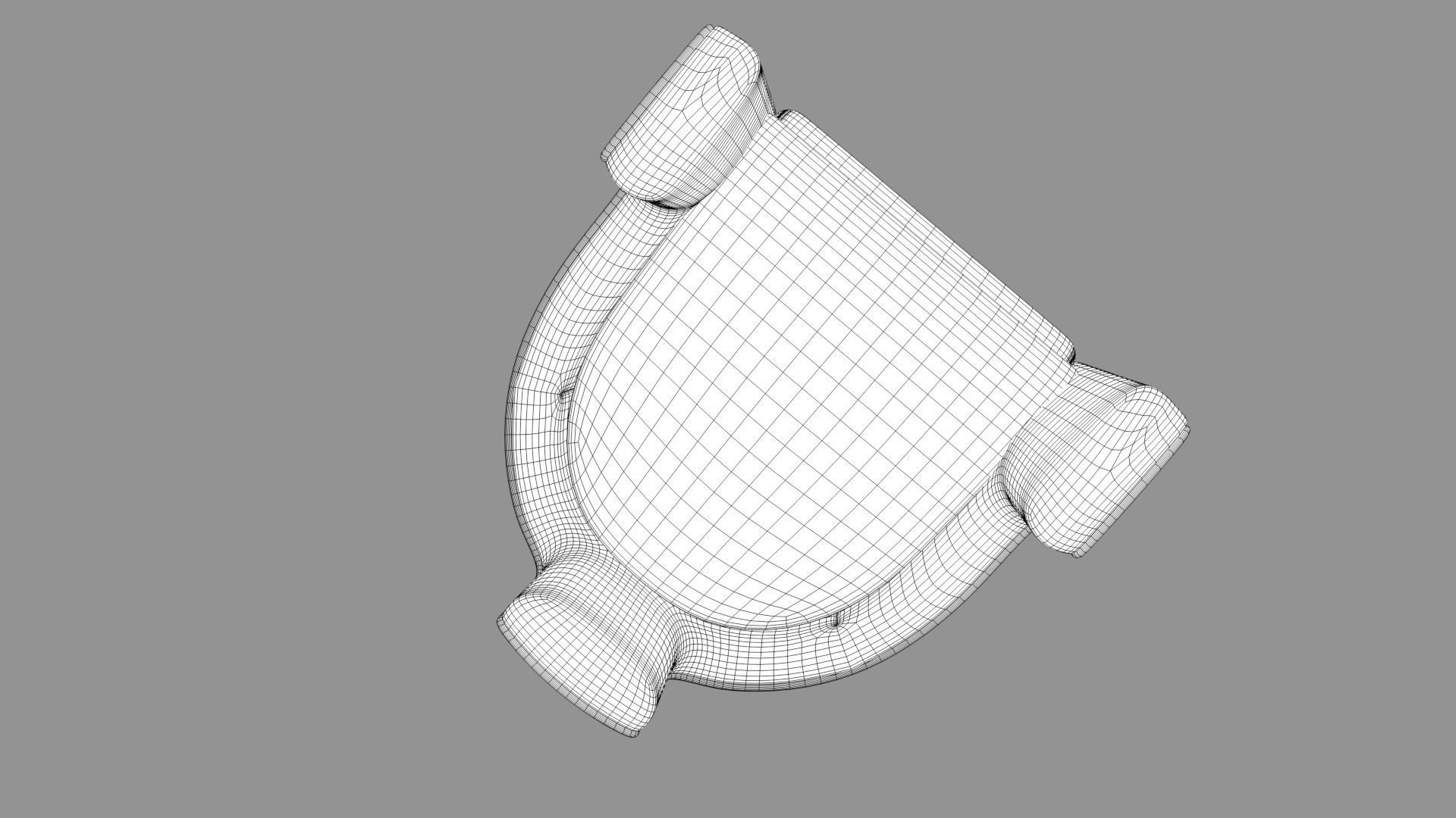 Armchair SIngle Sofa 3D model_2