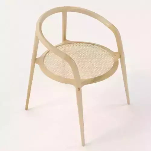Branca Lisboa Aranha Contemporary Beech Chair