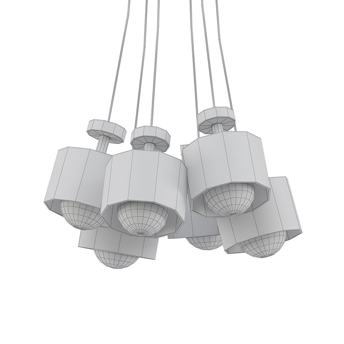 SPUN CLUSTER 3D model_4