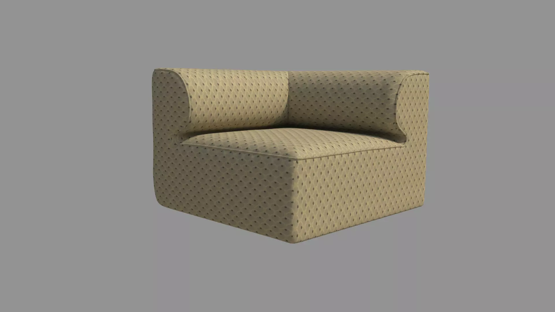 Single Sofa Chair 3D model