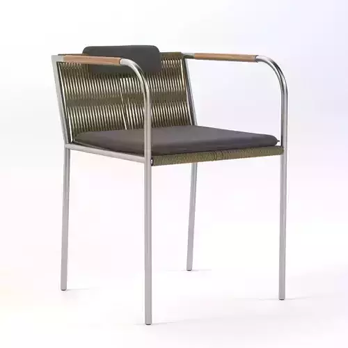 Bruhl Les Copains Chair With Armrests 3D model