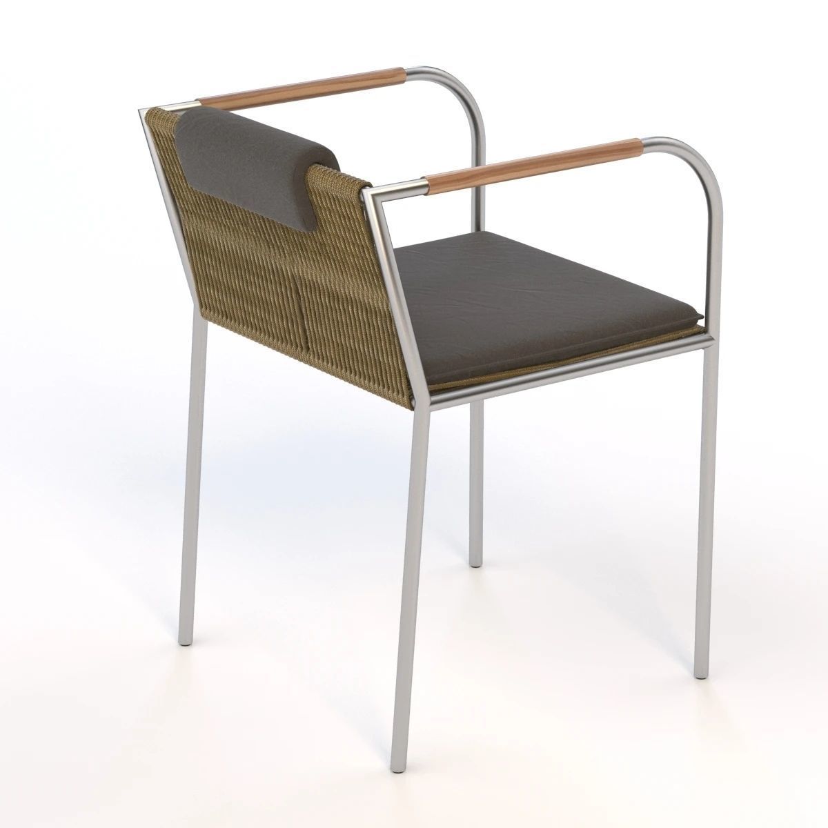 Bruhl Les Copains Chair With Armrests 3D model_3