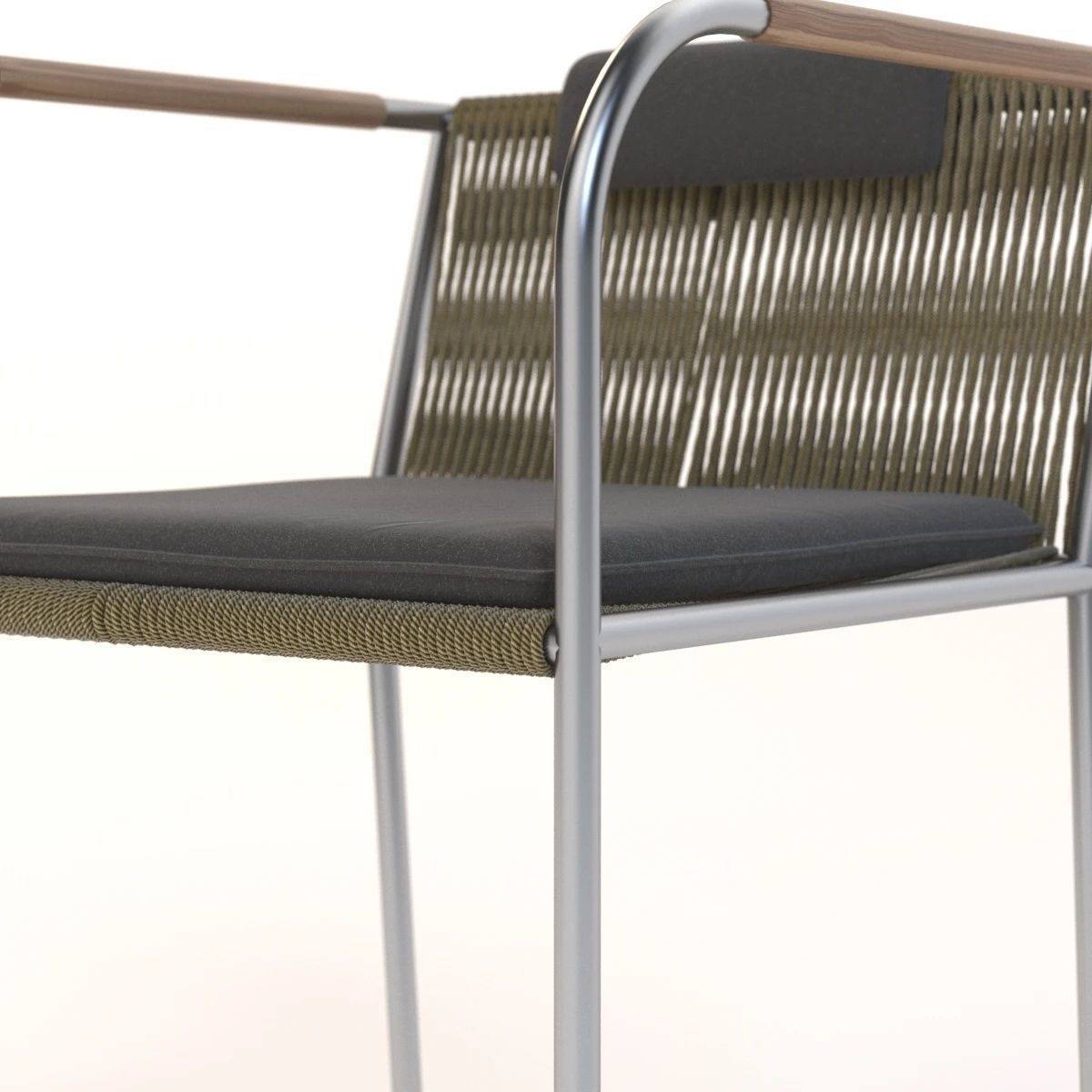 Bruhl Les Copains Chair With Armrests 3D model_9