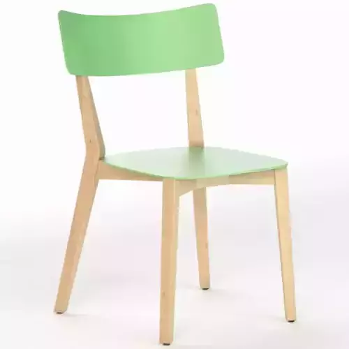  Brunner Due Wooden Chair By Wolfgang C R Mezger