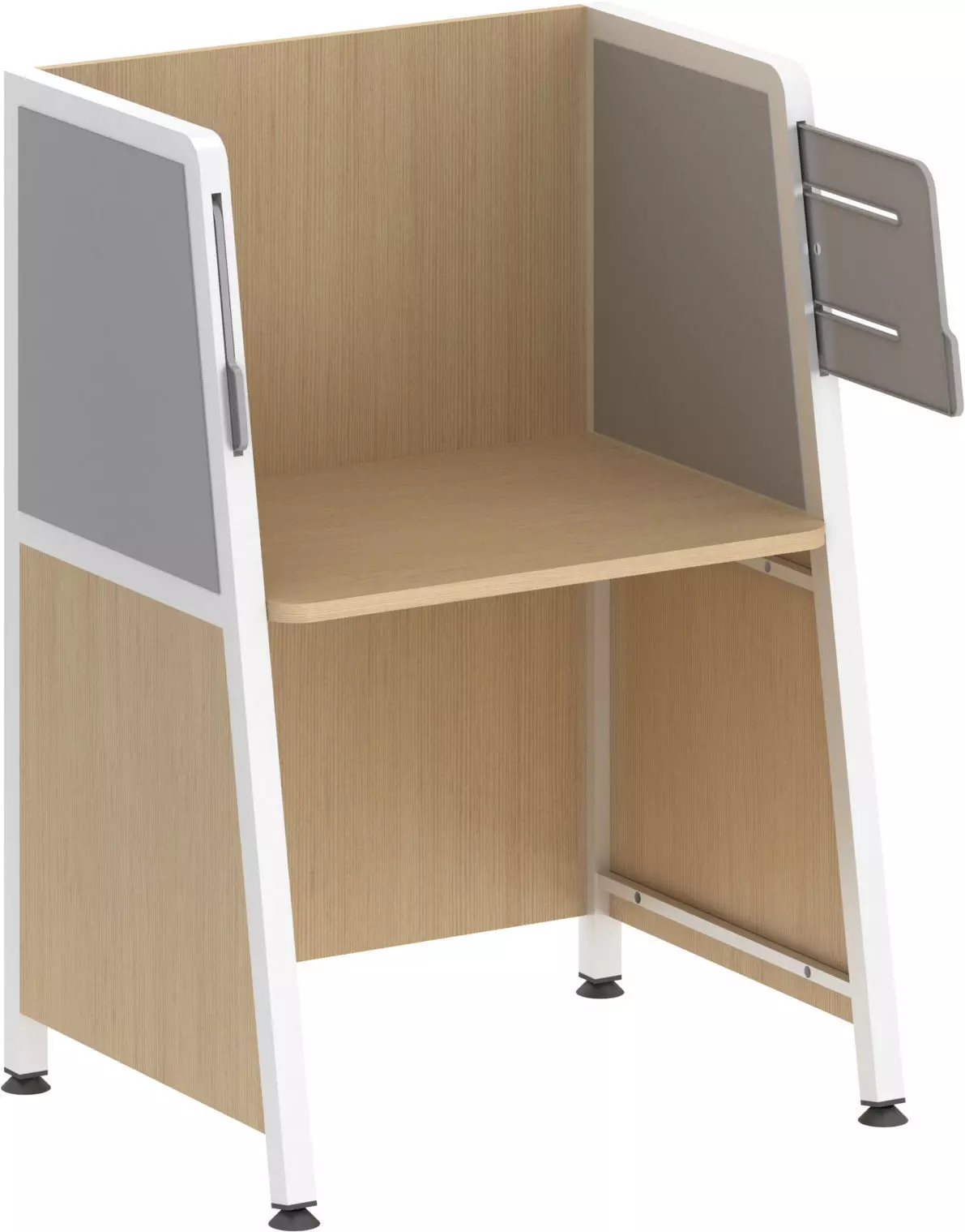 Study Desk   Free 3D model_0