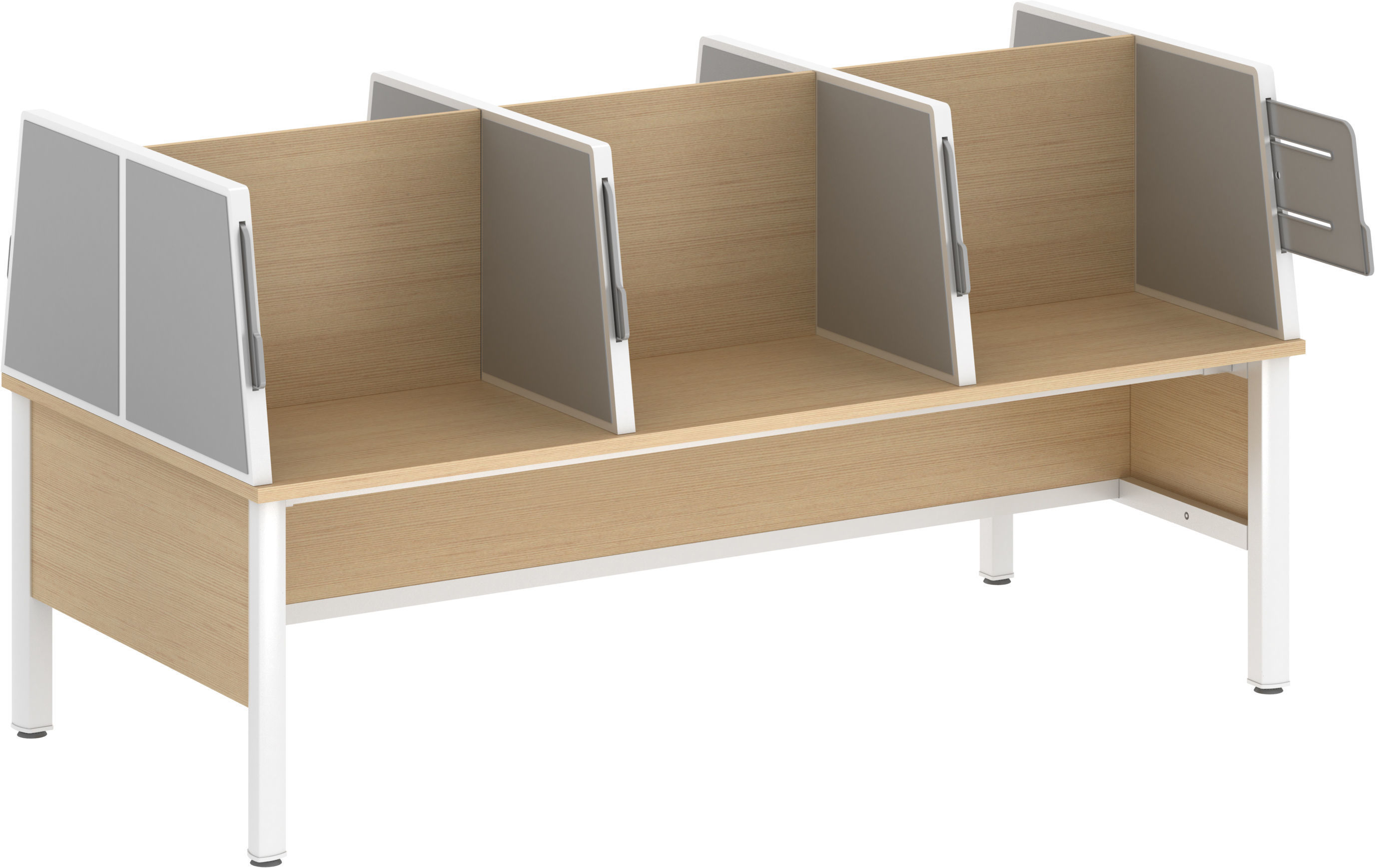 Study Desk   Free 3D model_3