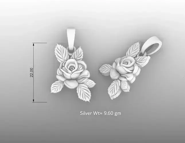 Rose Branch Beautiful Necklace for Girls