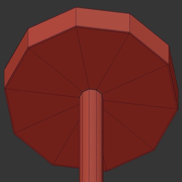 Tollis 8 pendant light with glass and brass finish 3D model_2