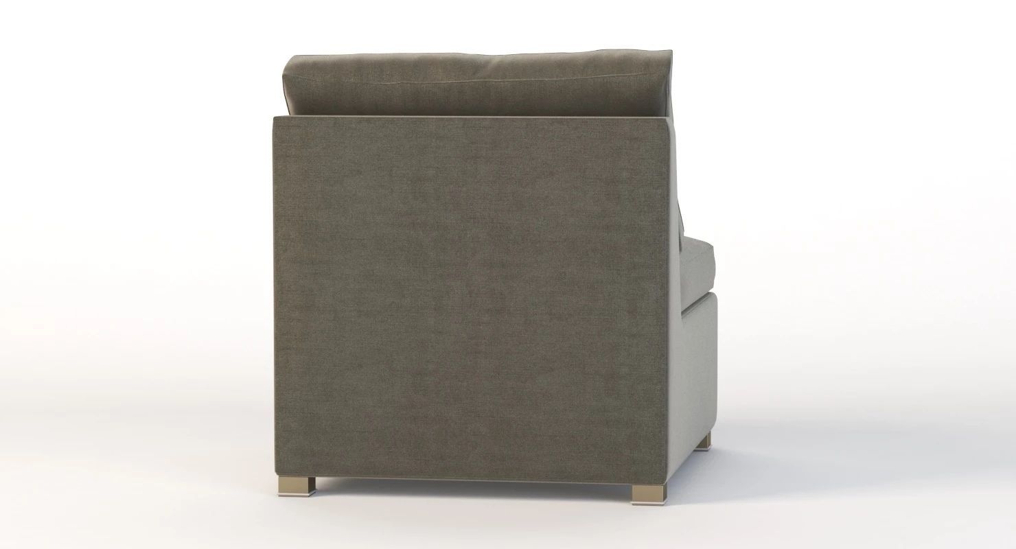 Cane Line Shape Sofa Center Module 3D model_3