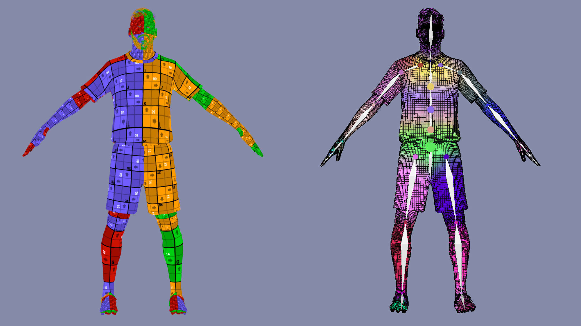 T-P Rigged Messi Argentina Worldcup 2022 3D model_6