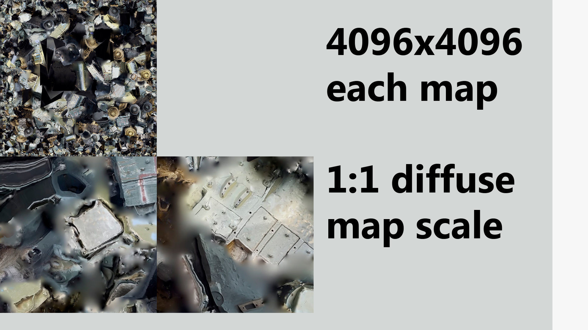 Russian T-80 tank destroyed by Ukrainian army 3D model_5