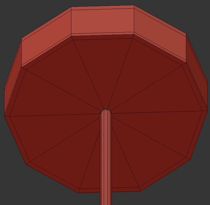 Aldergate light drum pendant 3D model_2