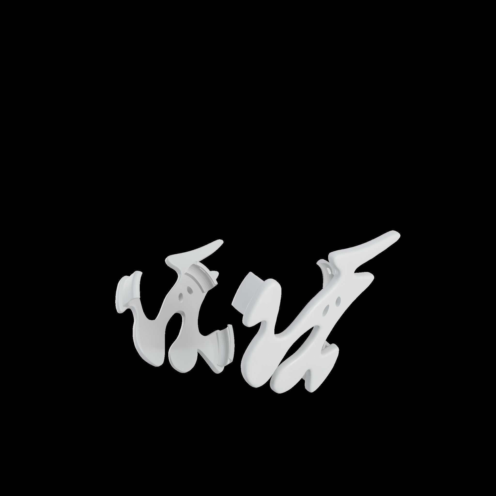 Attachments for AIRPODS MAX 3D print model_3