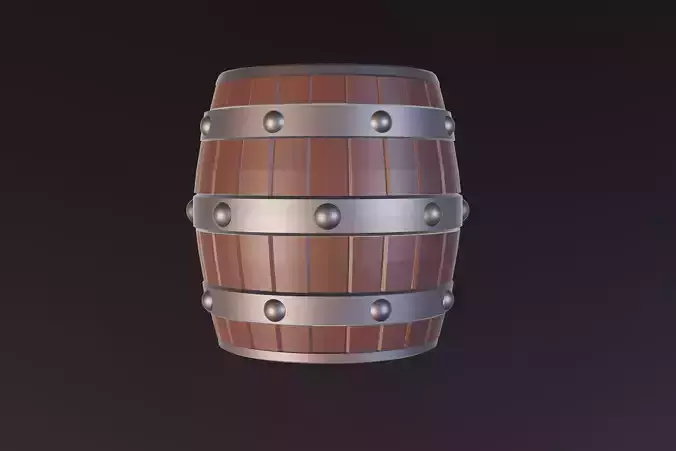 Barrel Shoulder 3D print model