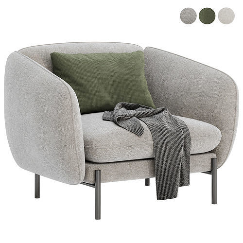 NOT SOFA Armchair by True Design 3D model 3