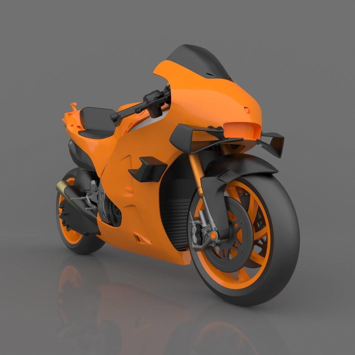 REPSOL RC213V MOTOGP RACING 2021 READY TO PRINT STL FILE 3D print model_4