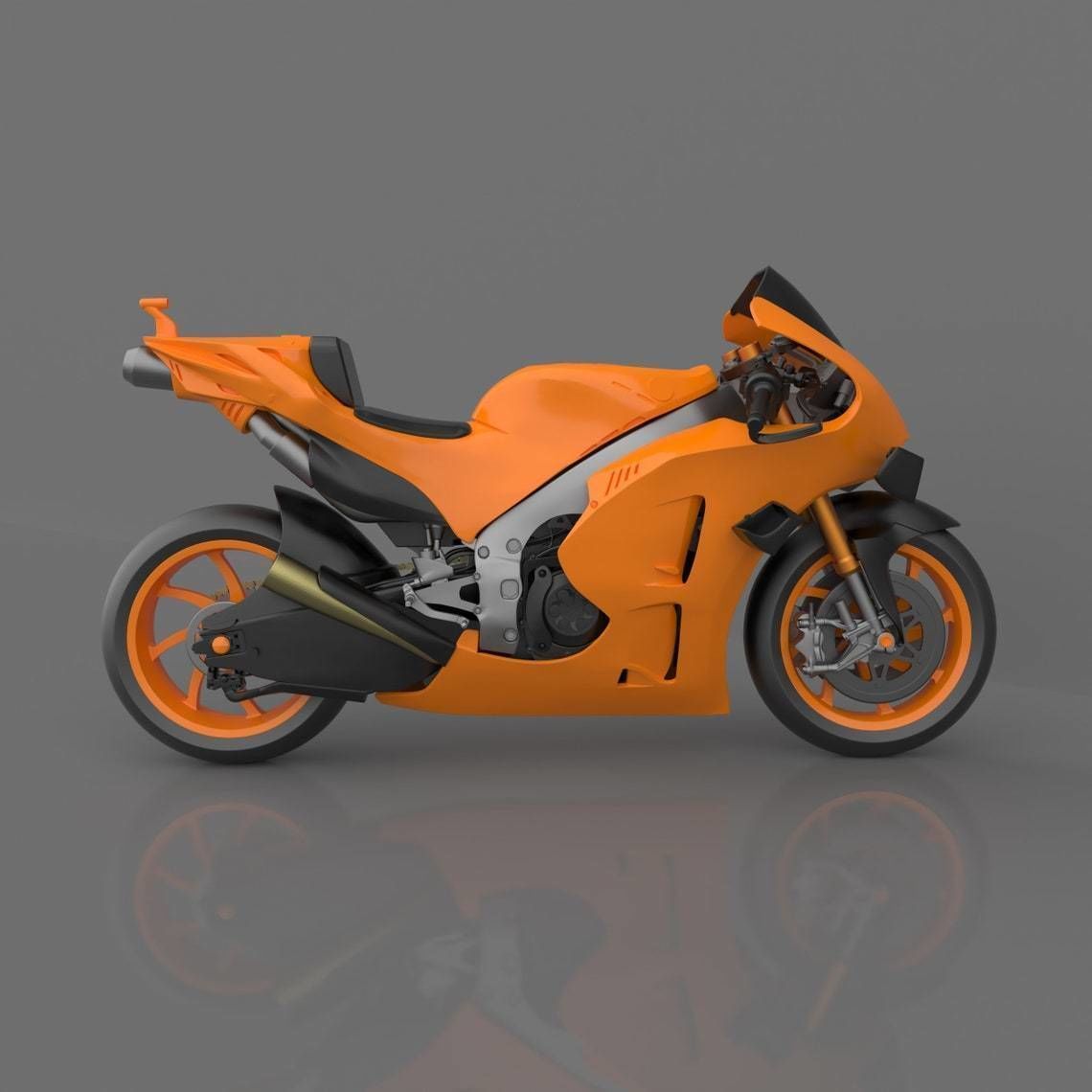 REPSOL RC213V MOTOGP RACING 2021 READY TO PRINT STL FILE 3D print model_5