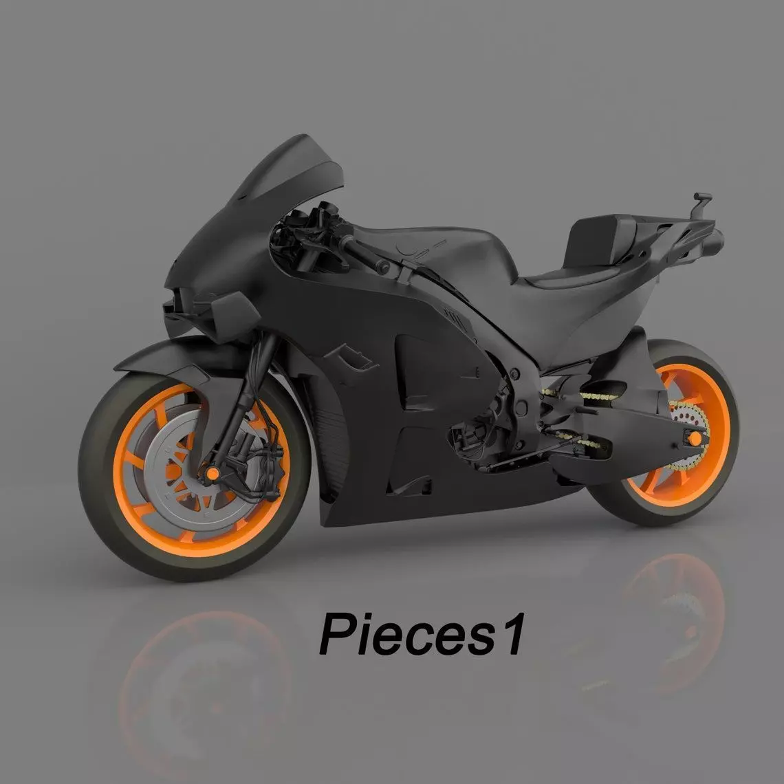REPSOL RC213V MOTOGP RACING 2021 READY TO PRINT STL FILE 3D print model_0