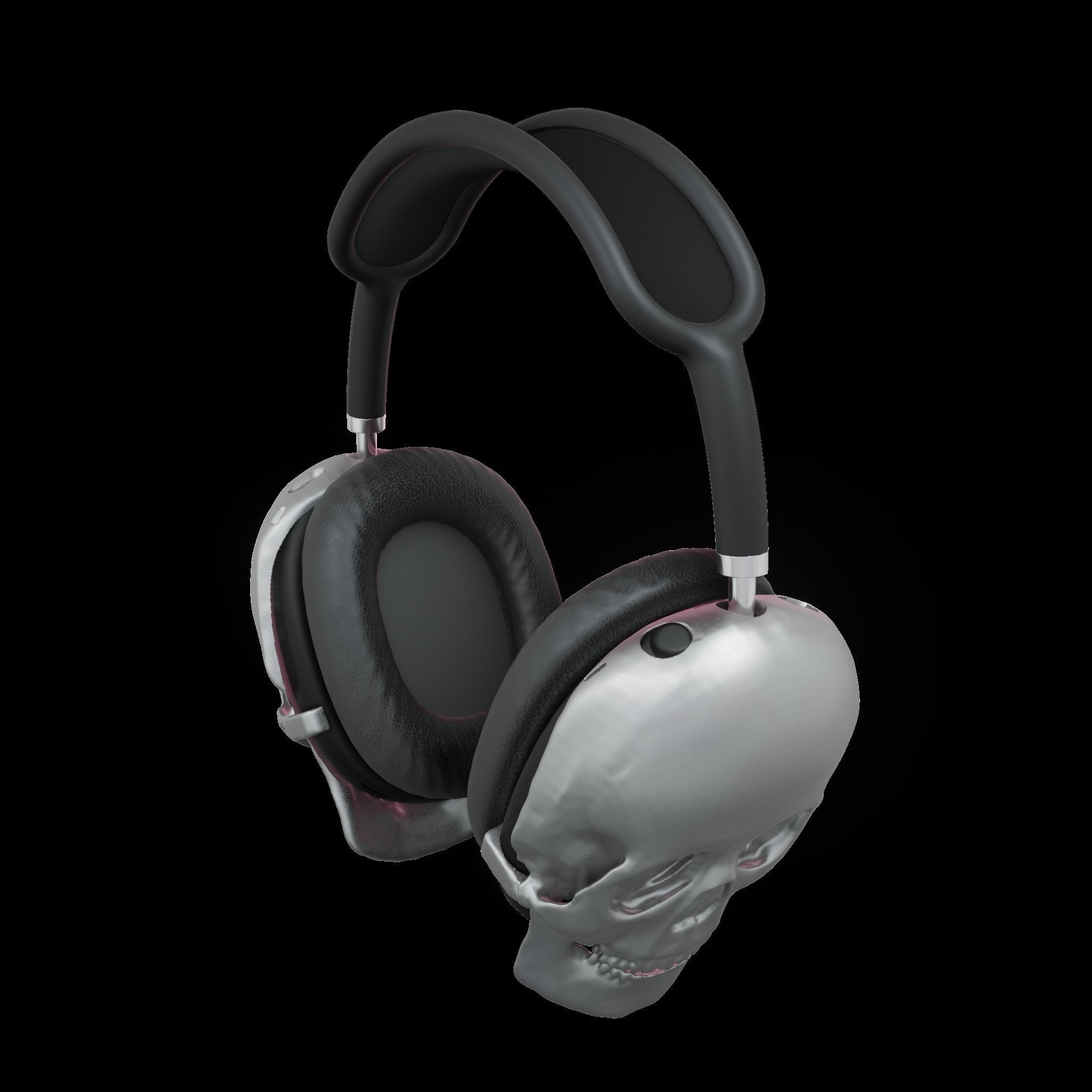 Halloween-style Attachments for Airpods Max 3D print model_2