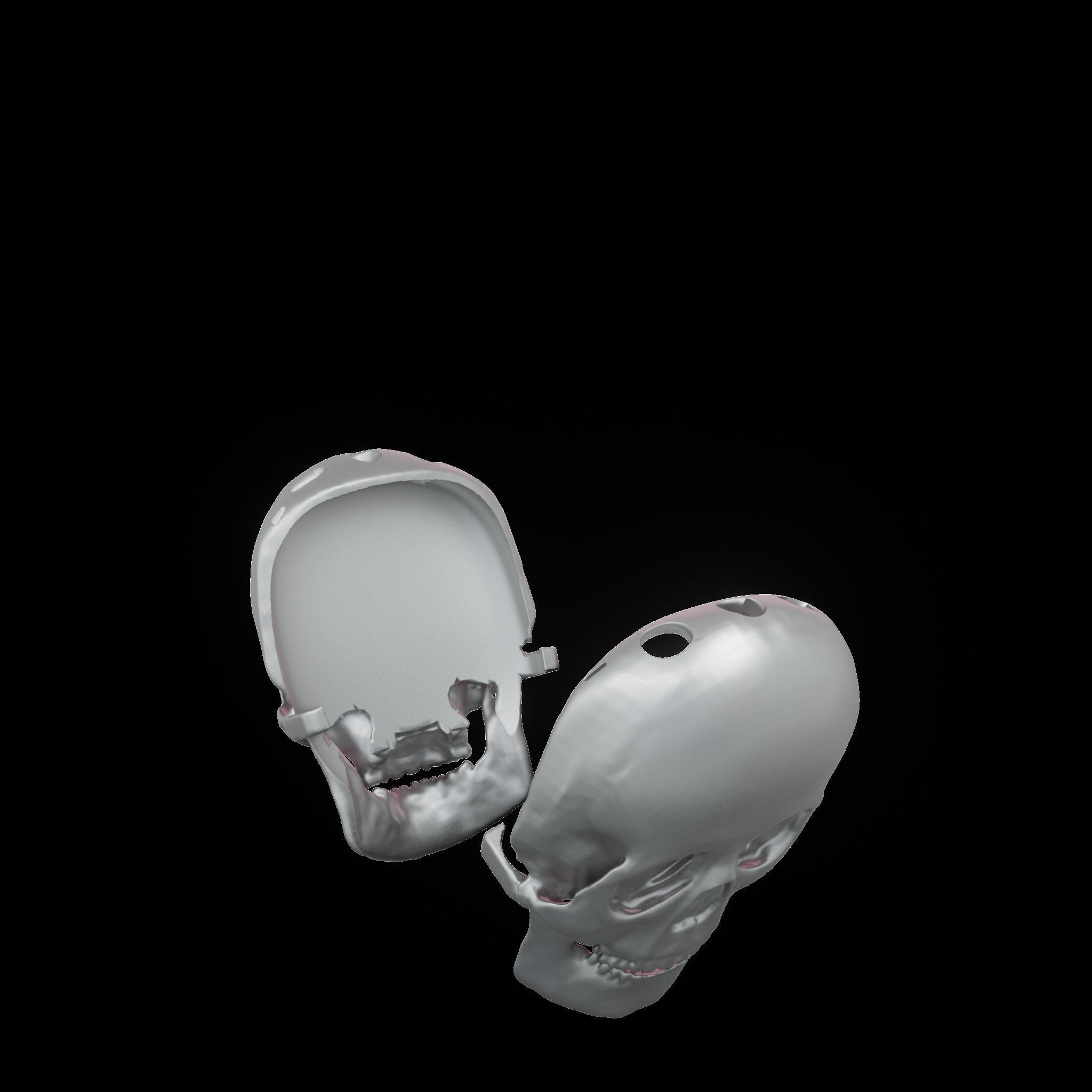 Halloween-style Attachments for Airpods Max 3D print model_3