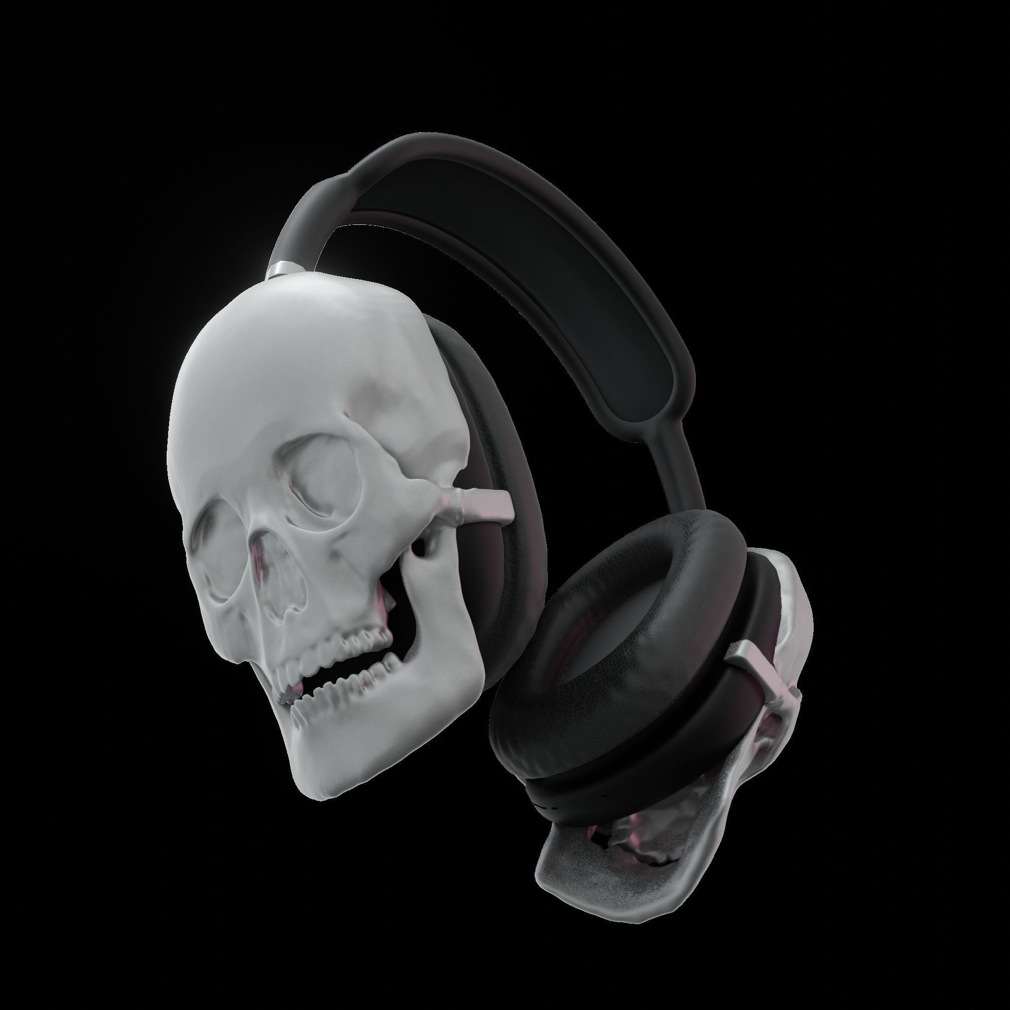 Halloween-style Attachments for Airpods Max 3D print model_4