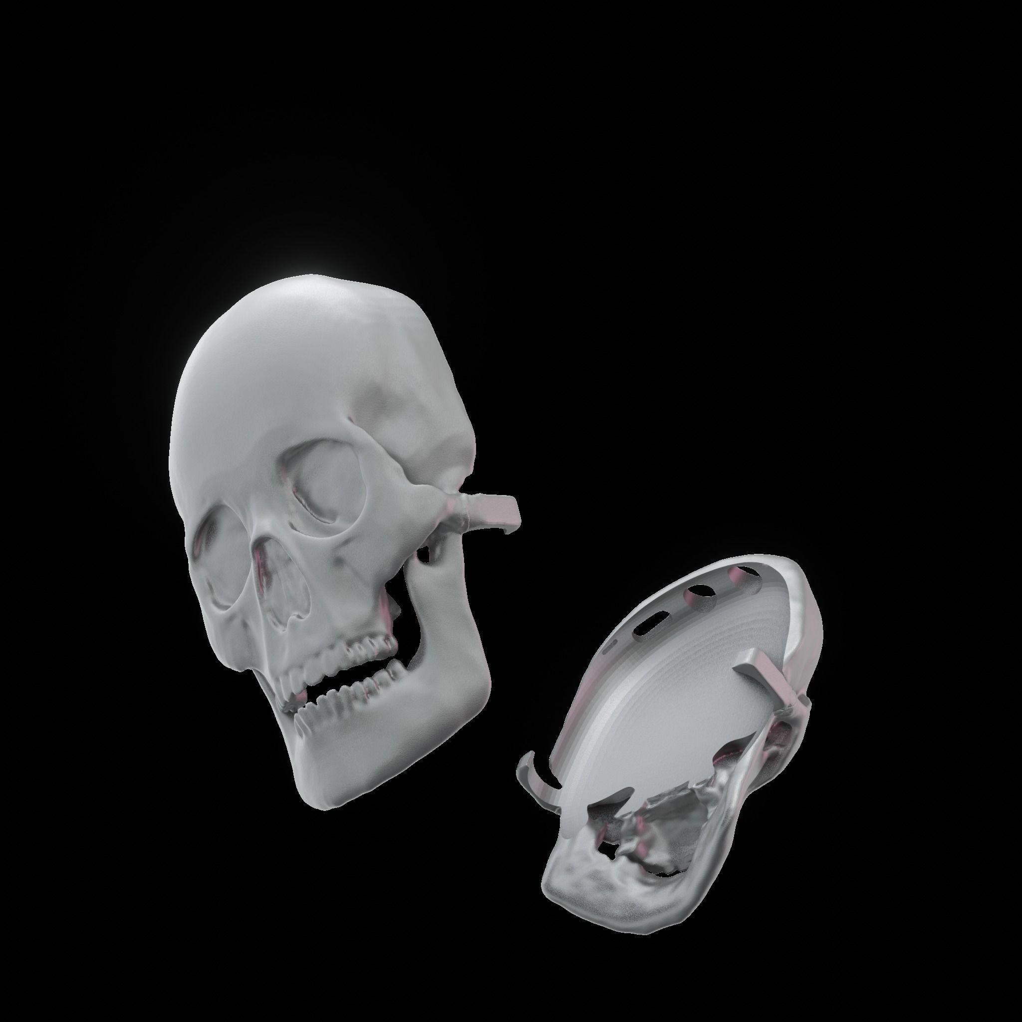 Halloween-style Attachments for Airpods Max 3D print model_5