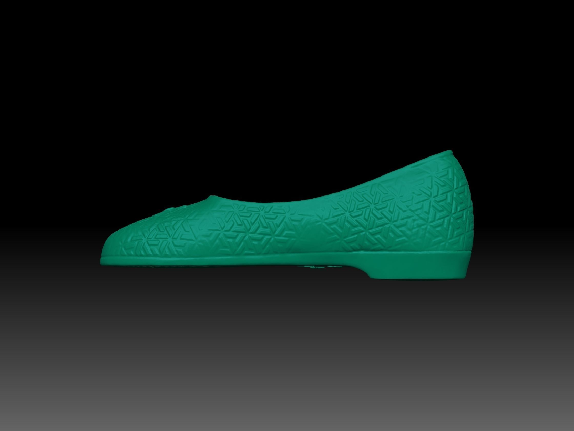 Rubber shoes 3D print model_1