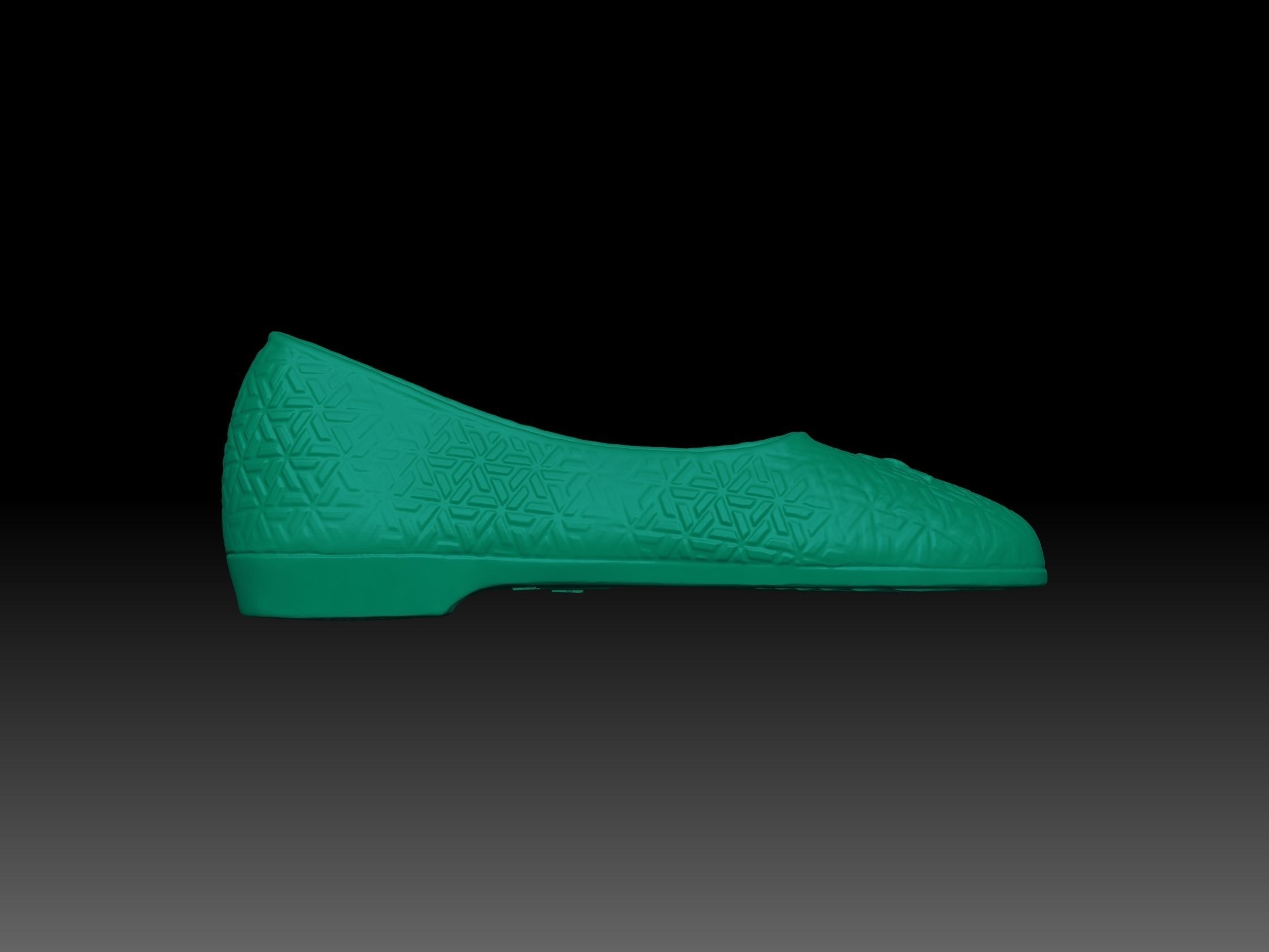 Rubber shoes 3D print model_2